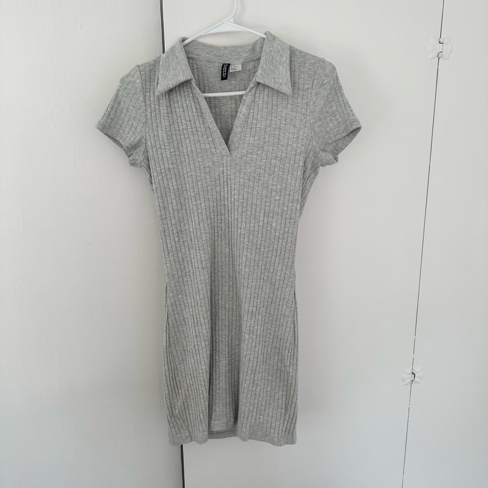 Mini Dress With Collar